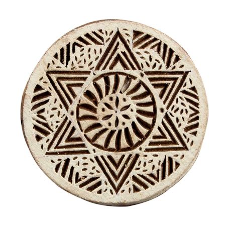 Set of 1 Piece New Wooden Printing Block